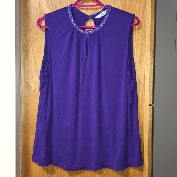 5/$25🖤 Peter Nygard sleeveless top - Picture 1 of 5